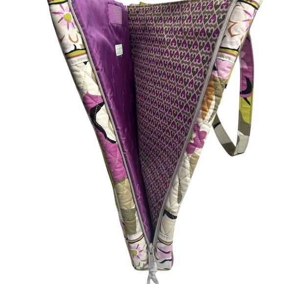 Vera Bradley Women's Laptop Tote Portobello Road Floral Multicolor - Picture 5 of 16